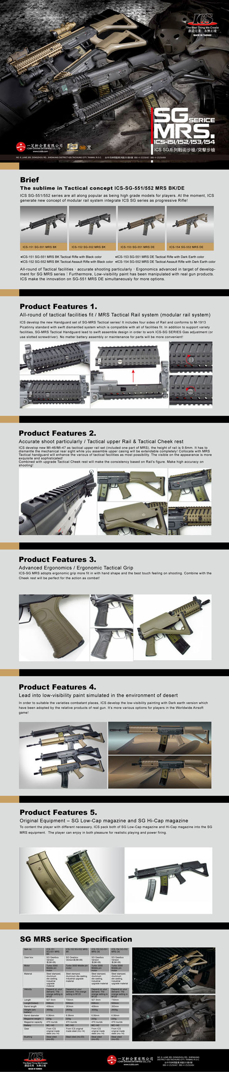 SiG MRS 551/552 (ICS-151/152/153/154)