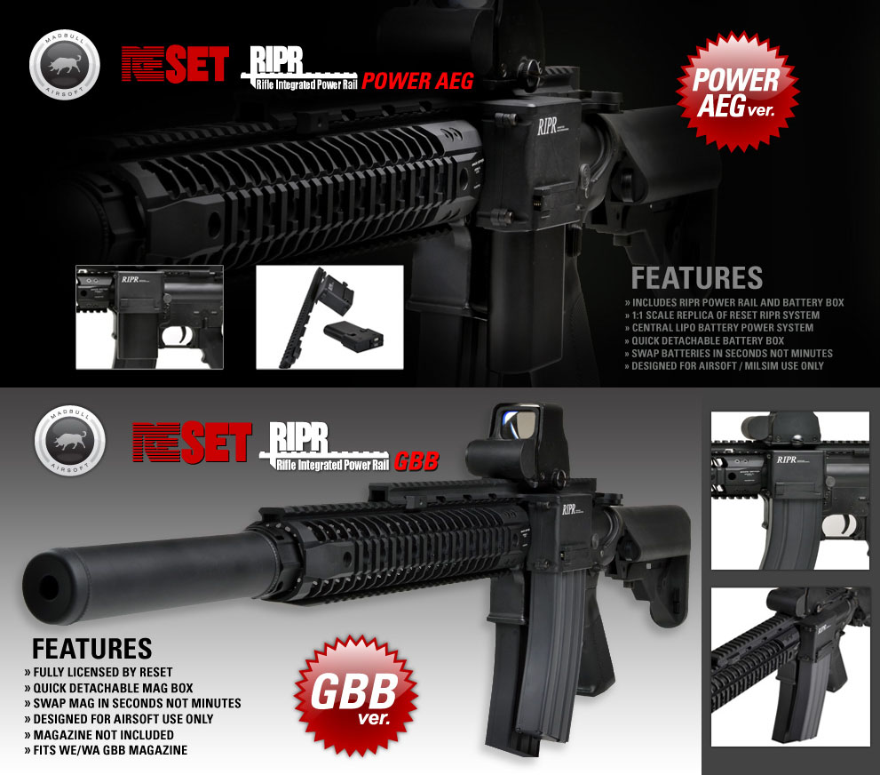 Rifle Integrated Power Rail