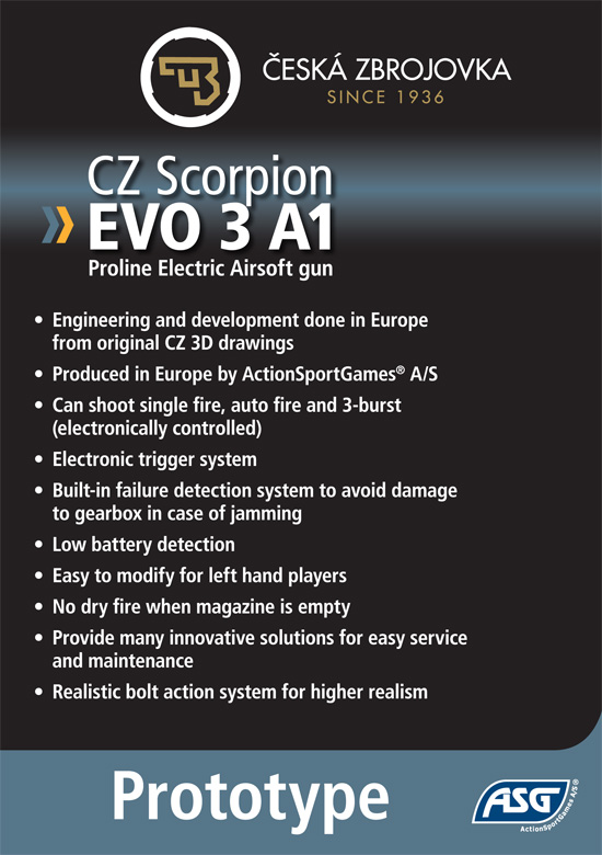 CZ Scorpion EVO 3 A1 CZ Scorpion EVO 3 A1