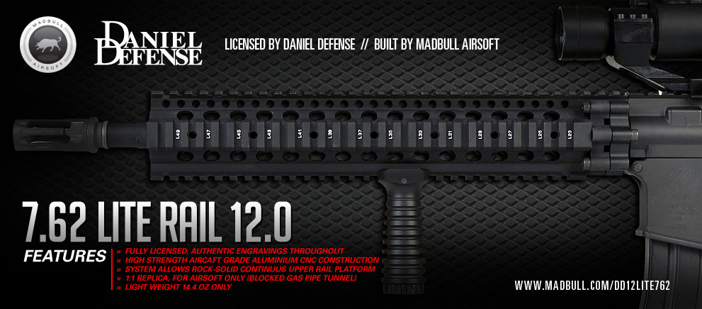 Daniel Defense 7.62 Lite Rail