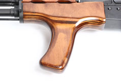 Wood front grip