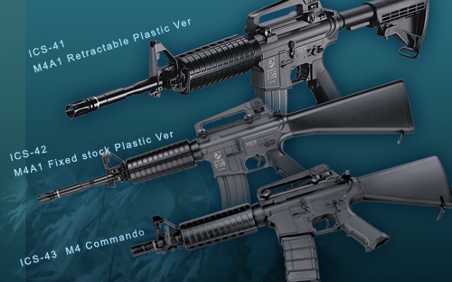 Plastic M4s