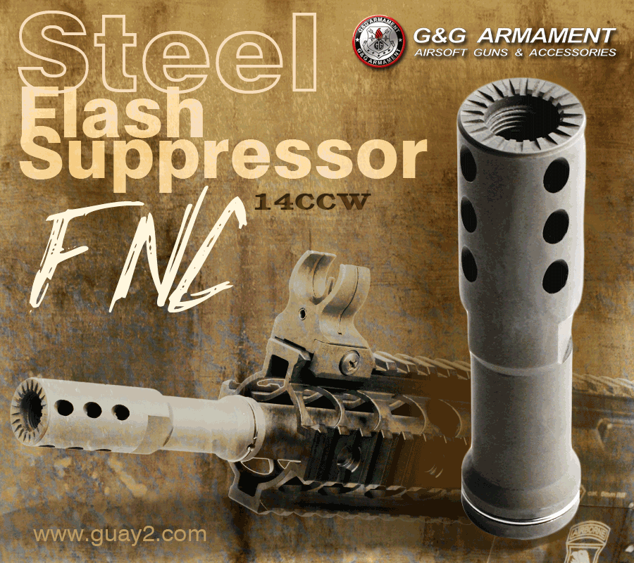 FNC Steel Flash Suppressor