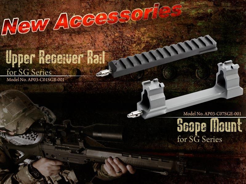 SIG 500 scope rails