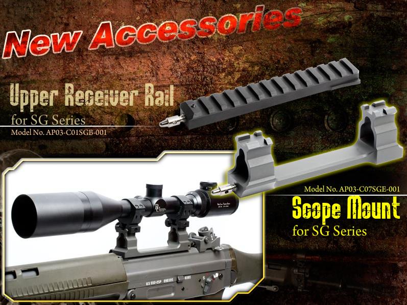 SIG 500 scope rails