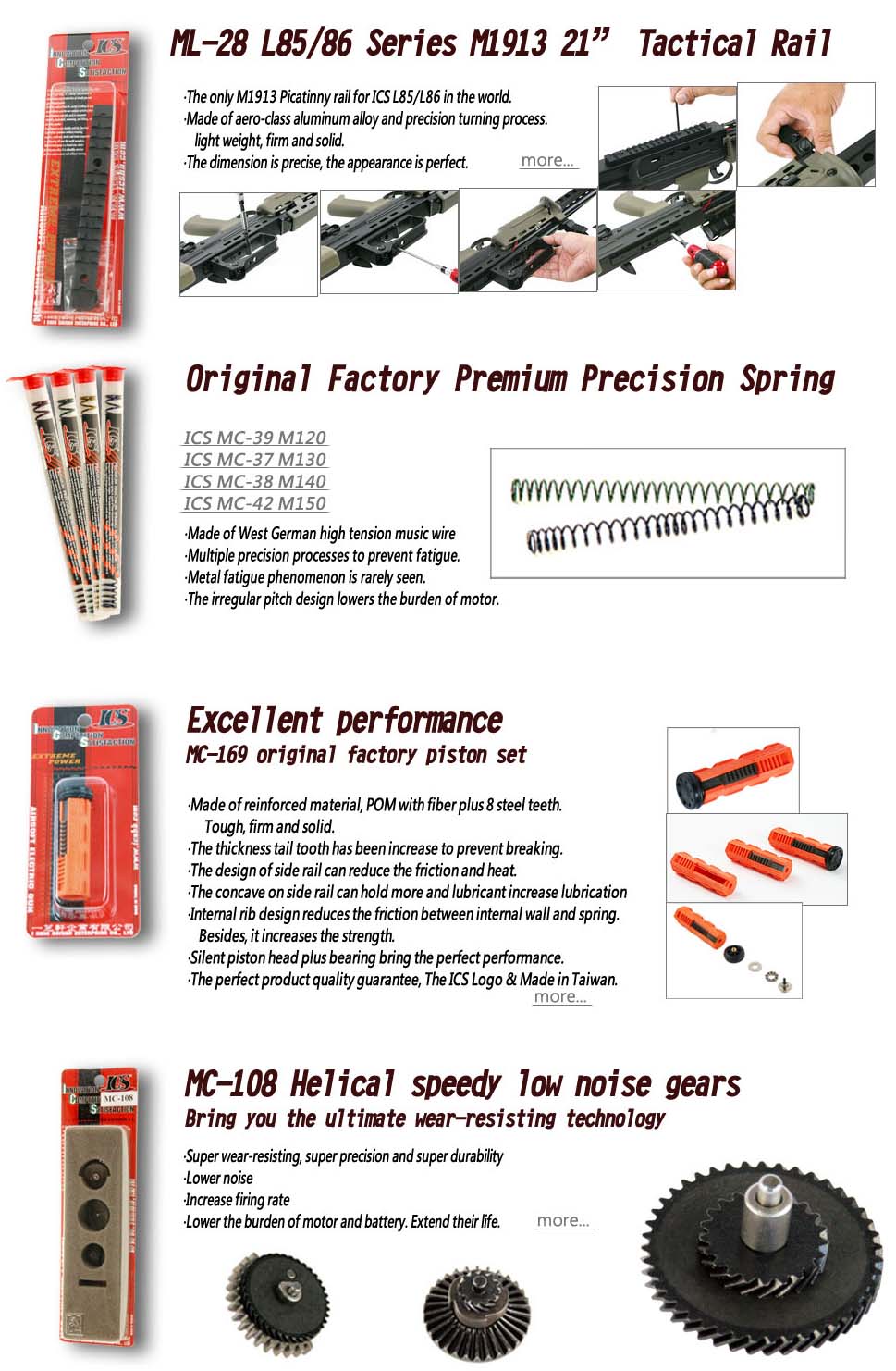 ICS Parts