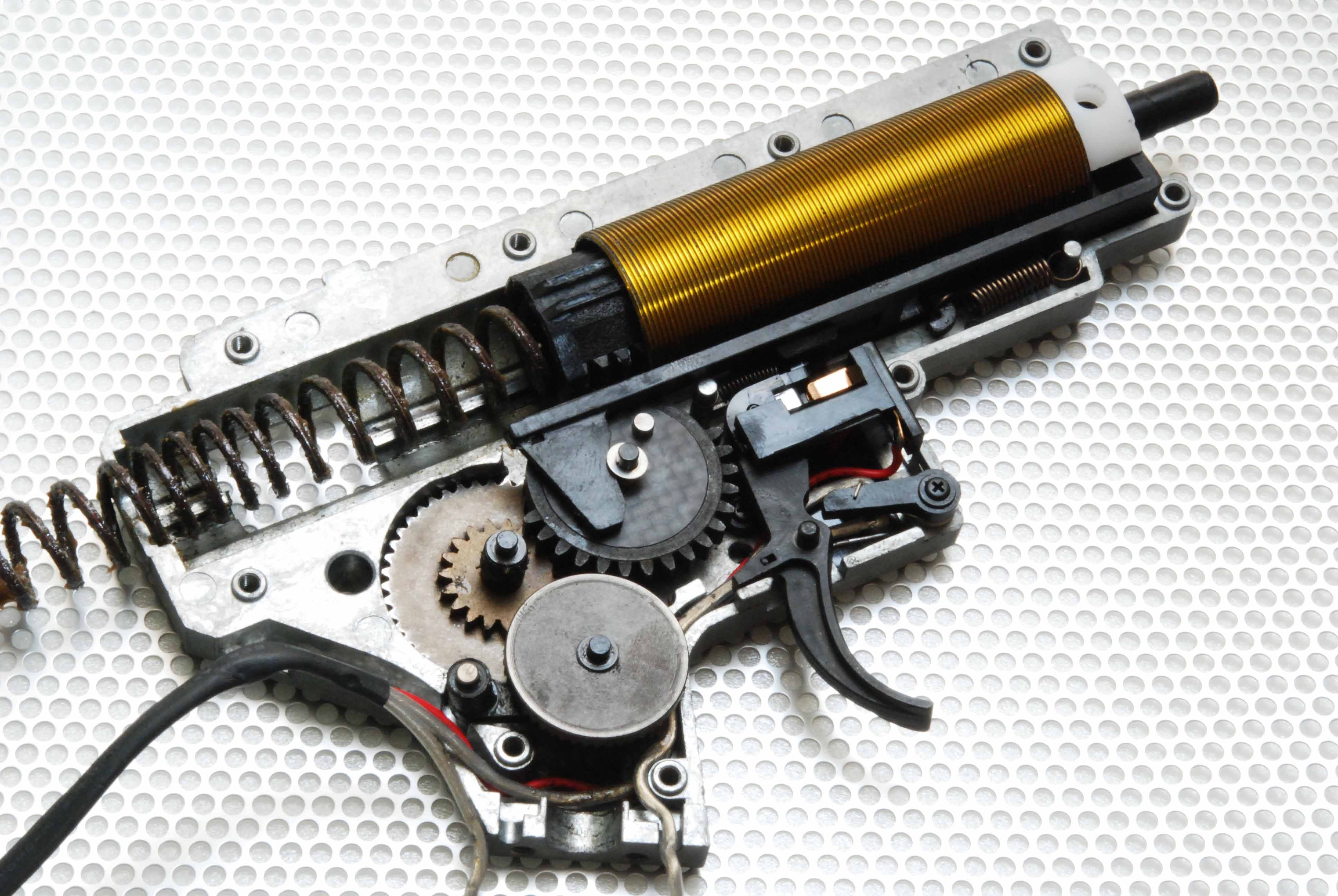 Gearbox after 3000 rounds