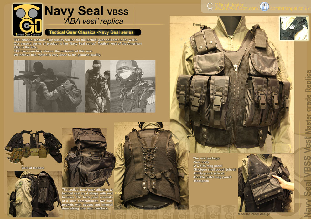 Navy Seal ABA Tactical vest