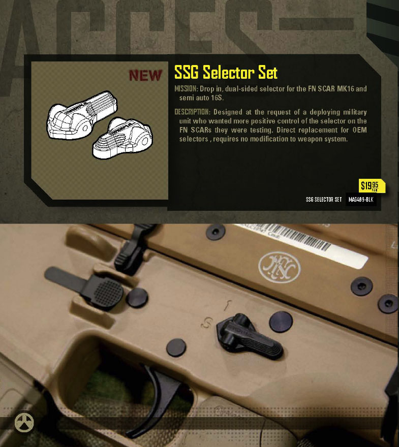 SSG Selector Set for FN SCAR