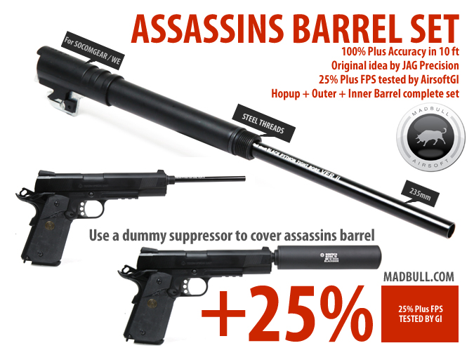 Assassins Barrel Set