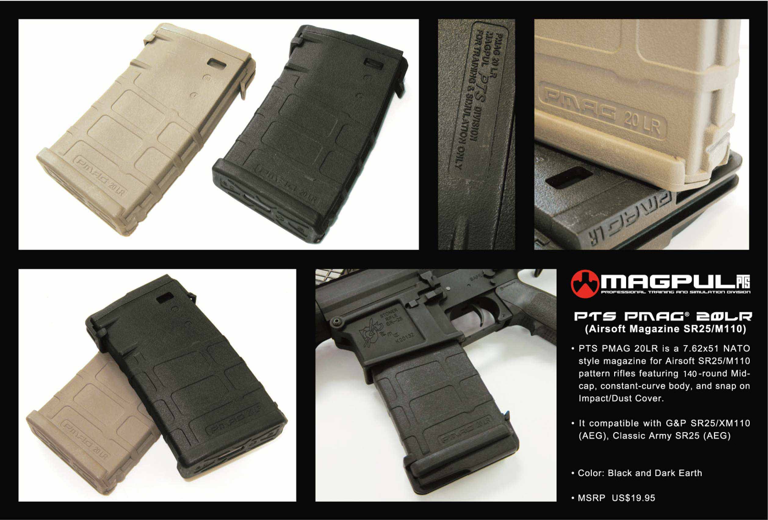 PMAG 20LR