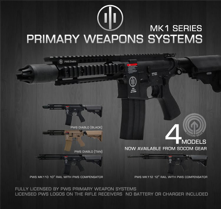 Primary Weapon Systems MK1