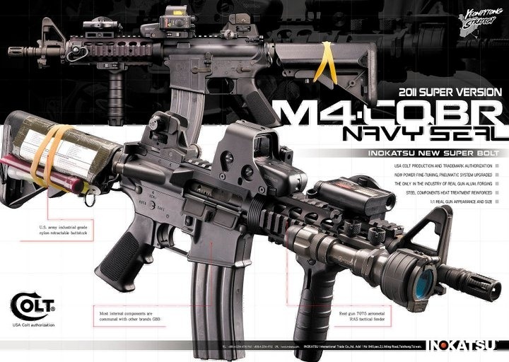 M4 CQBR Navy Seal