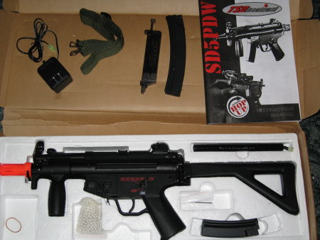 G5 Galaxy SD5 MP5 PDW Contents
