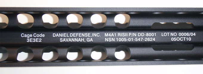 Daniel Defense M4A1 RIS II